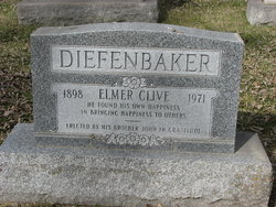 Elmer Clive Diefenbaker 