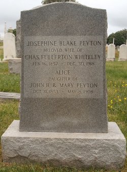 Josephine Blake <I>Peyton</I> Whiteley 