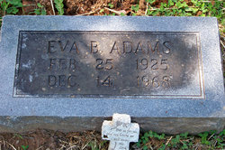 Eva Bernice <I>Smith</I> Adams 