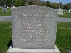 Clara D. <I>Arnold</I> Remington 