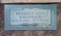 Beverly Ann Kaufhold 