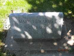 Mary <I>Edwards</I> Anderson 