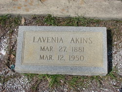 Lavenia “Venia” <I>Hendrix</I> Akins 