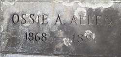 Ossie A. Allen 
