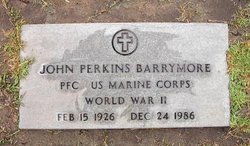 John Francis Perkins Barrymore 