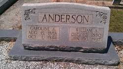 Caroline A. <I>Allen</I> Anderson 