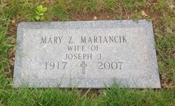 Mary Thresa <I>Zakrzewski</I> Martancik 