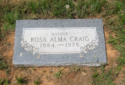 Rosa Alma <I>Watkins</I> Craig 