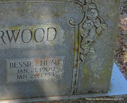 Bessie <I>Hunt</I> Underwood 