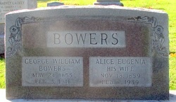 Alice Eugenia <I>Arehart</I> Bowers 