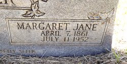 Margaret Jane <I>Lambert</I> Brewer 