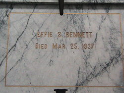 Effie S <I>St. John</I> Bennett 