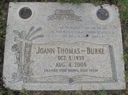 Joann <I>Thomas</I> Burke 