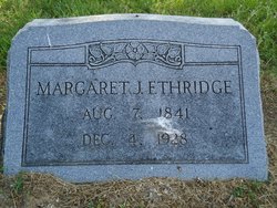 Margaret J <I>Meek</I> Ethridge 