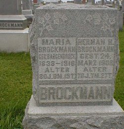 Maria Mary <I>Barienbrock</I> Brockman 