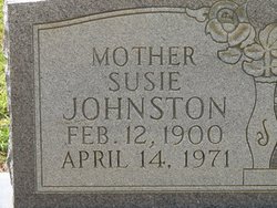 Floy Susie <I>Johnston</I> Johnston 