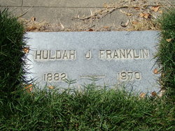 Huldah Jane <I>Fender</I> Franklin 