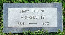 Mary Ann <I>Adian</I> Abernathy 