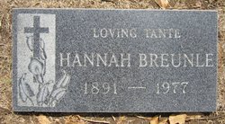 Hannah Breunle 