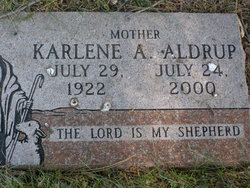 Karlene A. <I>Kuehner</I> Aldrup 