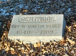 Gertrude Katherine <I>Turck</I> Weber 