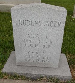 Alice E Loudenslager 