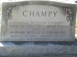 Daniel Wesley Champy 