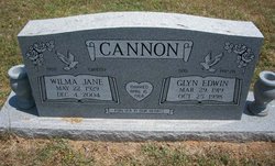 Wilma Jane <I>Herndon</I> Cannon 