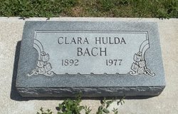Clara Hulda <I>Tammen</I> Bach 