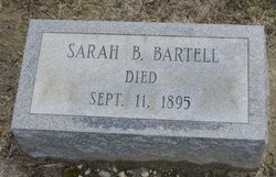 Sarah Burrows <I>Barr</I> Bartell 