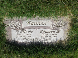 Edward Lambert Cannon 