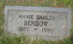 Annie <I>Danley</I> Benbow 