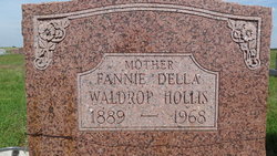 Fannie “Della” <I>Jones</I> Hollis 