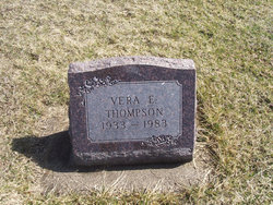 Vera Elaine <I>Wilson</I> Thompson 
