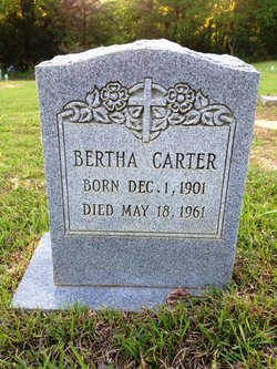Bertha Lee <I>Parsons</I> Carter 