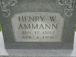 Henry William Ammann 