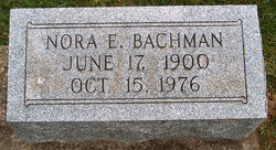 Nora E. <I>Pursell</I> Bachman 