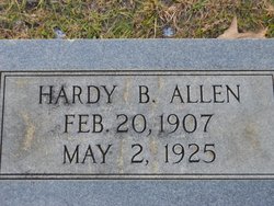 Hardy B Allen 