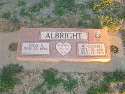 W Cicero Albright 