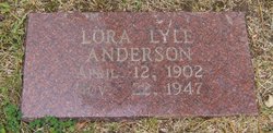 Lora <I>Carter</I> Anderson 