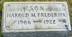 Harold Milton Frederick 