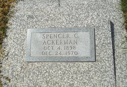 Sgt Spencer Clifton Ackerman 