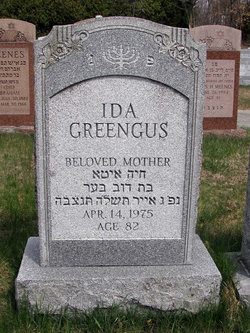 Ida <I>Zieve</I> Greengus 
