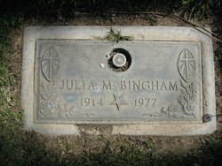 Julia Mae <I>Atkinson</I> Bingham 