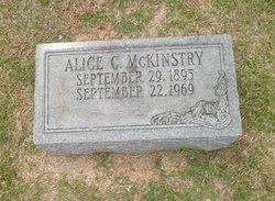 Alice <I>Clark</I> McKinstry 