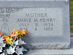 Annie Mae <I>Calvert</I> Henry 