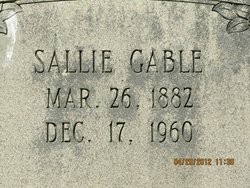 Sallie Belle Gable 
