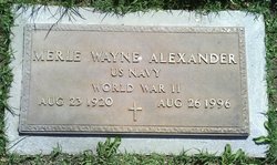 Merle Wayne Alexander 
