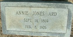 Annie <I>Jones</I> Ard 