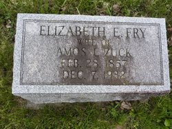 Elizabeth E. <I>Fry</I> Zuck 